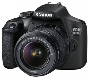 Фотоаппарат Canon EOS 2000D KIT (2728C010)