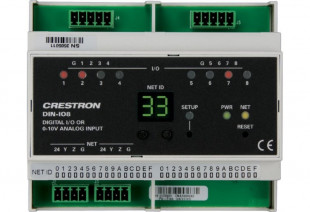 Модуль Crestron DIN-IO8