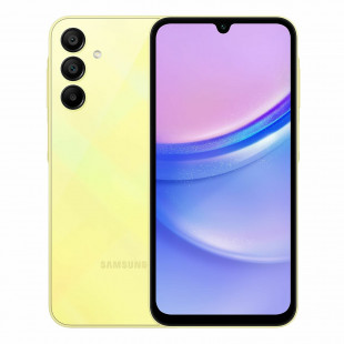Смартфон Samsung Galaxy A15 8Gb/256Gb Android желтый (SM-A155FZYIMEA)