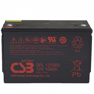 Аккумулятор CSB 12V 100Ah (GPL121000)