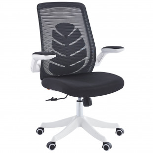 Офисное кресло Chairman CH565 белый пластик, черное (7146048)