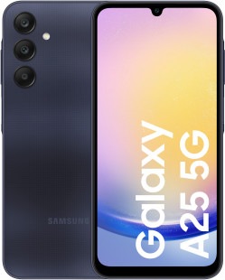 Смартфон Samsung Galaxy A25 5G 6Gb/128Gb Android темно-синий (SM-A256EZKDSKZ)