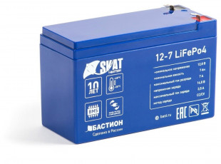 Аккумулятор Бастион Skat i-Battery 12-7 LiFePO4