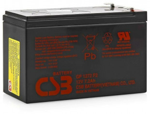 Аккумулятор CSB 12V 7,2Ah (GP1272 F2)