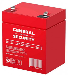 Аккумулятор General Security 12V 4,5Ah (GS4.5-12)