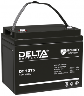 Аккумулятор Delta 12V 75Ah (DT 1275)
