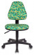 Кресло детское KD-4/PENCIL-GN Бюрократ KD-4 зеленый карандаши крестов. пластик