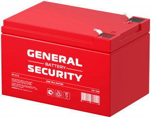 Аккумулятор General Security 12V 12Ah (GS12-12)