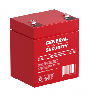 Аккумулятор General Security 12V 4,5Ah (GSL4.5-12)
