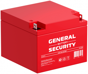 Аккумулятор General Security 12V 26Ah (GS26-12)