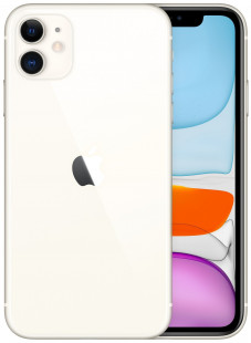 Смартфон Apple iPhone 11 128Gb White A2221 (MHDJ3LZ/A)