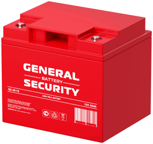 Аккумулятор General Security 12V 40Ah (GS40-12)