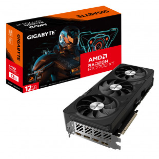 Видеокарта Gigabyte PCI-E 4.0 AMD Radeon RX 7700XT (GV-R77XTGAMING OC-12GD)