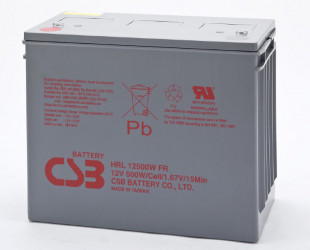 Аккумулятор CSB 12V 500Вт/Эл (XHRL12500W FR)