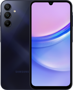 Смартфон Samsung Galaxy A15 8Gb/256Gb Android темно-синий (SM-A155FZKIMEA)
