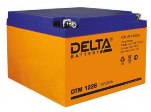 Аккумулятор Delta 12V 26Ah (DTM 1226)