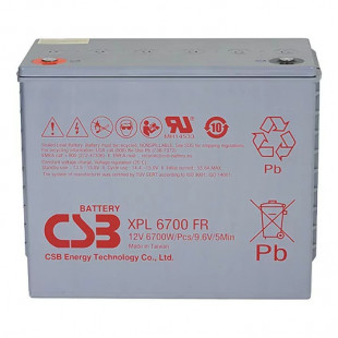 Аккумулятор CSB 12V 7500Ah (XPL7500 FT FR)