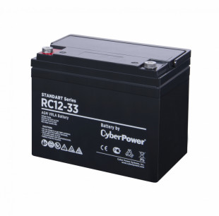 Аккумулятор CyberPower  12V 33Ah (RC 12-33)