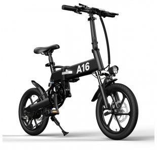Электровелосипед ADO Electric Bicycle black (ADO_A16)